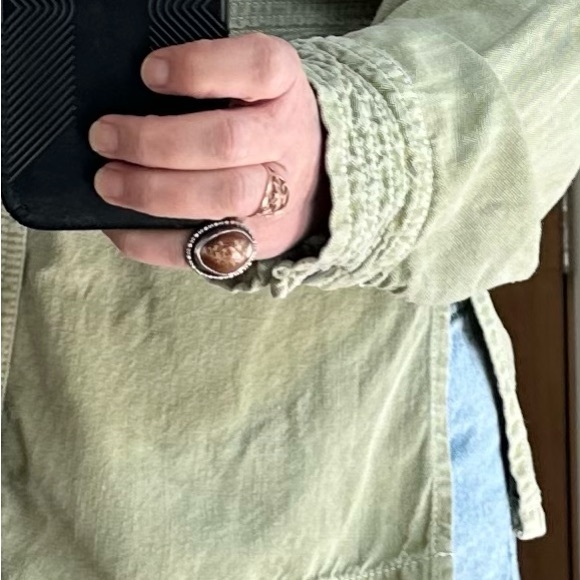 RING Sterling Silver & Cowrie Shell - Picture 5 of 6